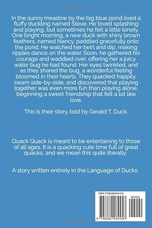 Quack Quack: A Love Story